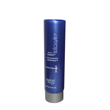 100ml blue cleanser color tube with screw cap